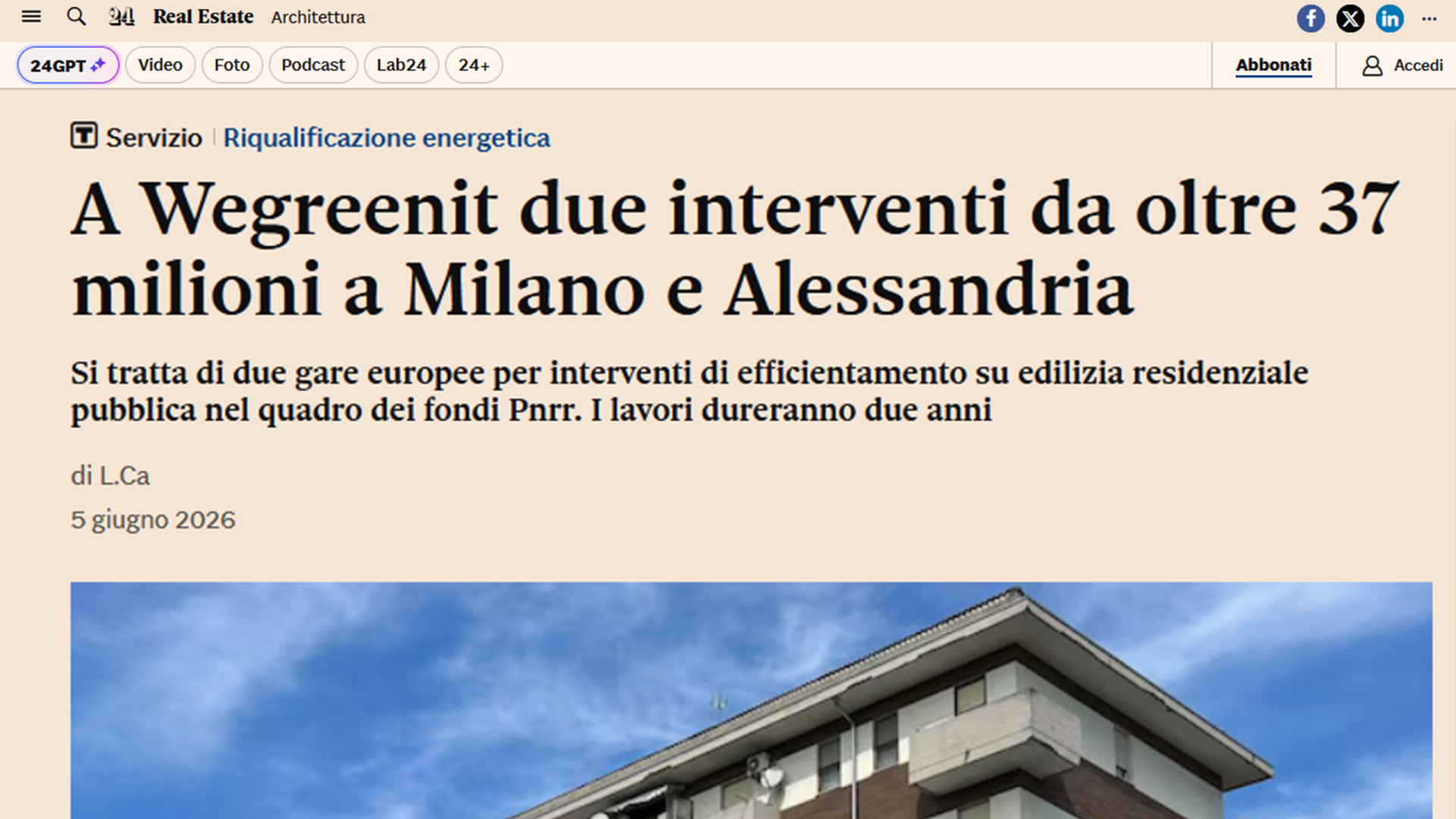 Sole 24 ore Nik